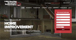 Desktop Screenshot of basementtechnologies.com